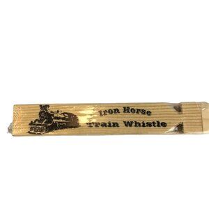 Train Whistle Classic Iron Horse Wooden Railroad u Sound Effects Locomotive Engi